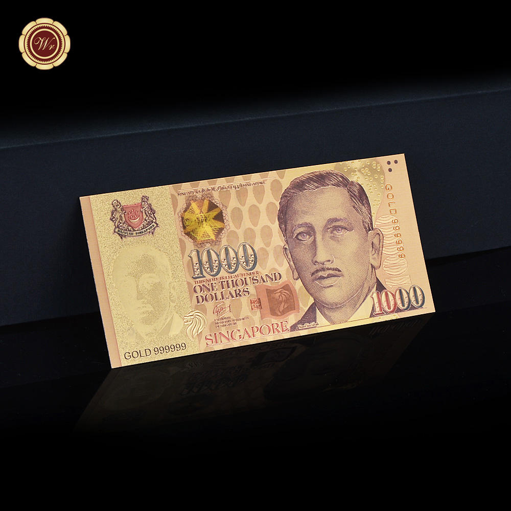 批发非货币收藏品新加坡塑料钞票钞票24k金钞票| Alibaba.com