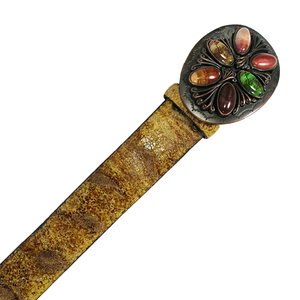 <span class=keywords><strong>Ceinture</strong></span> en <span class=keywords><strong>cuir</strong></span> <span class=keywords><strong>craquelé</strong></span> vintage western rétro unisexe STARVINCCI BAF001 avec boucle à ardillon en alliage, couleur et longueur personnalisables - Product Image 1