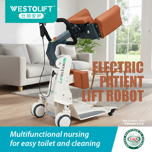 Compact 100kg Patient Lift with Safety <b>Lock</b> - ISO Certified Hoist for <b>Small</b> Body Nursing Transfer - Product Image 2