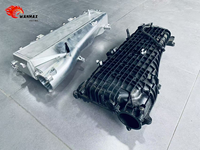 Collecteur d'admission CNC en stock pour moteur BMW B58 Gen 1, épaisseur 100 mm, avec rail de carburant et entretoise optimisés