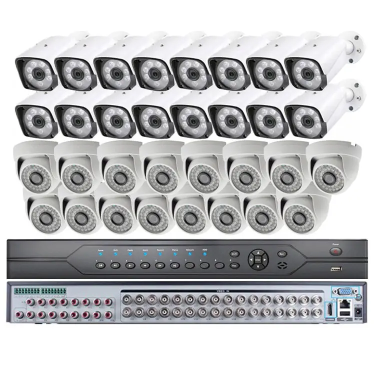 1080P AHD Security CCTV Kit 5MP 32 Camera CCTV System 32 Channel DVR