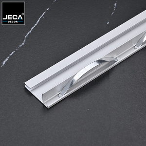 JECA Hidden Cable Channel Skirting Board | Snap-on Aluminum <strong>Baseboard</strong> No <strong>Glue</strong> | Fast Install Removable Profile Free Sample - Product Image 5
