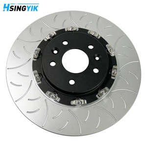 2-Piece Floating <strong>Brake</strong> <strong>Discs</strong> for Renault Cars (330mm-360mm) Aluminum 6061+G3500 Material for Hsingyik Brand - Product Image 3