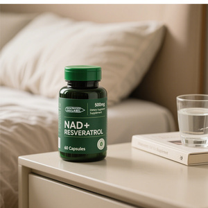 Private Label NAD+ Capsules 18 In 1 Liposomal NAD+ Resveratrol Berberine Quercetin Mineral Fusion Capsules - Product Image 2