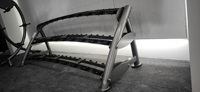 Fourniture d'équipement de gymnastique d'usine musculation en métal Durable 10 paires support d'haltères support de stockage d'haltères support d'haltères à 3 niveaux