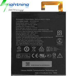 Nueva batería de ordenador portátil L13D1P32 3,8 V 16.3Wh Original y genuina para <span class=keywords><strong>Lenovo</strong></span> IDEAPAD <span class=keywords><strong>Tab</strong></span> 2, 2, 1, 2, 2, 1, 2, 1, 2, 1, 2, 2, 1, 2, 1, 2, 2, 1, 2, 1, 3/100/114 - Product Image 1