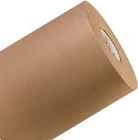 Papier kraft en pâte de bois vierge de qualité alimentaire en rouleau pour l'emballage des sacs alimentaires 40-450 g/m² anti-frisottis taille personnalisable