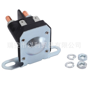 สวิตช์รีเลย์แม่เหล็กไฟฟ้า ขั้วต่อแบบสกรู กำลังไฟสูง หน้าสัมผัส DC ทองแดงชุบทอง สำหรับเครื่องจักรกลการเกษตร รถแทรกเตอร์ - Product Image 3