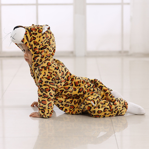 TONWHAR Adorable Combinaison <span class=keywords><strong>Bébé</strong></span> Garçon <span class=keywords><strong>Fille</strong></span> Motif Léopard pour Enfants – En Stock - Product Image 4