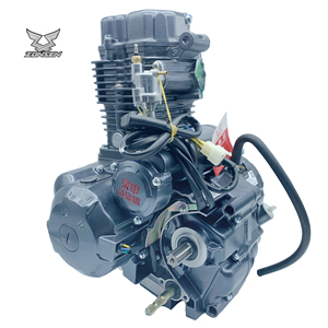 โรงงาน OEM ผลิตตามสั่ง เครื่องยนต์ Tsunami CG200-G สำหรับรถจักรยานยนต์ 200 ซีซี ระบายความร้อนด้วยน้ำ เหมาะสำหรับรถจักรยานยนต์สามล้อ รถจักรยานยนต์ 200 ซีซี - Product Image 1
