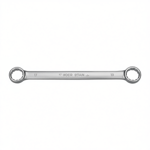 Double Open End Wrench 17mm 19mm Metric Steel <b>Tool</b> - Product Image 2