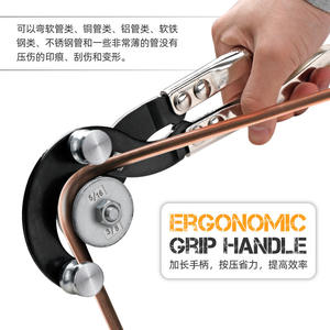 Dobladora manual de tubos de 5-10 mm para cobre, aluminio y acero, para sistemas de aire acondicionado y ventilación - Product Image 4