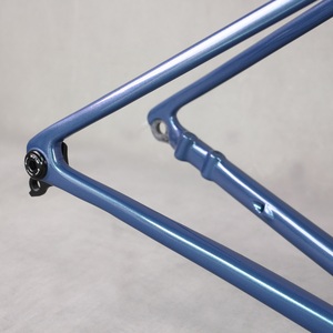 Cadre de vélo de route en fibre de carbone T1000, peinture personnalisée, super léger, câblage interne, mouvement central à disque TT-X70, patte de dérailleur UDH - Product Image 5