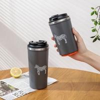 Tasse à café anti-déversement magique-Tasse de voyage antidérapante et sans chute pour bureau et voiture