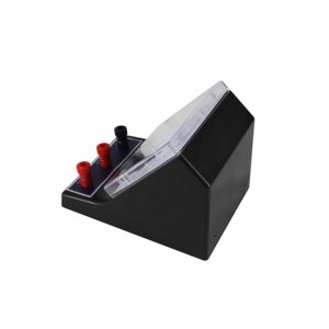 Attrezzatura didattica per strumenti di misurazione da laboratorio in plastica con quadrante analogico sensibile a doppia scala voltmetro cc - Product Image 4