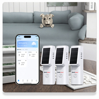 Moniteur de température et d'humidité sans fil Wifi et Bluetooth, portée de connexion de 262 pieds, contrôle par application, données en temps réel, produit pour maison intelligente