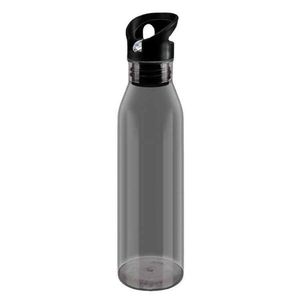 Plastic Water Bottle With Flip Up <b>Straw</b> Cap Bpa Free Red Green Blue For Outdoor Hiking Camping Unisex Modern Design - Product Image 3