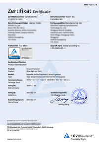 Protection d'écran pour ordinateur portable Gigabyte, certifiée TUV, 15,6 pouces, sur mesure, en gros, amovible, anti-lumière bleue, mate, anti-reflets, PET, 0,38 mm - Product Image 2