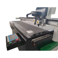 Máquina de caja de cartón barata Cajas de regalo Tablero Kt Cartón corrugado Plotter plano digital Cortadores Mesas Máquinas con cortador en V