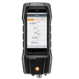 Analizador de Gases de Combustión Testo 300 Original, Set Industrial General, 1 Sensor Táctil para Humo, Sensores NO/NOlow para Instalación - Product Image 2