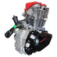 ZS175FMN Zongshen 300CC Nouveau moteur refroidi par air CDI 6 vitesses 4 temps 4 soupapes Démarrage électrique et au kick CB300RL