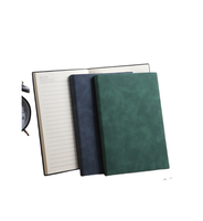 Cahier en cuir à couverture souple avec planificateur organisateur A5 personnalisable avec reliure à coutures en matériau PP