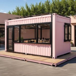 Restaurant Conteneurisé de Luxe 20FT 40FT avec Cuisine Intégrée - Bar Conteneur Maritime - Product Image 1