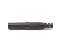 Connecteur de fiche banane haute tension de 4mm, connecteur de fiche banane droite
