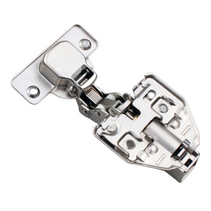 Mingyi-bisagra plana para puerta <span class=keywords><strong>de</strong></span> gabinete, bisagras <span class=keywords><strong>de</strong></span> cierre suave para muebles, ajuste <span class=keywords><strong>de</strong></span> hierro 3D - Product Image 3