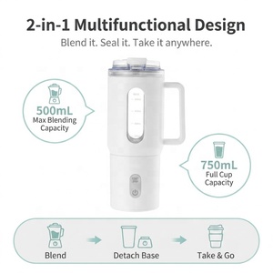 <span class=keywords><strong>Licuadora</strong></span> Portátil Inteligente Tritan Libre de BPA, Recargable por USB, <span class=keywords><strong>Botella</strong></span> Mezcladora Inalámbrica para Batidos y Smoothies - Product Image 2