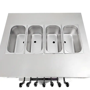 Machine à glace automatique à 3 saveurs <span class=keywords><strong>Sorbetiere</strong></span> <span class=keywords><strong>commerciale</strong></span> Eis Machine à glace A Glace Italienne Machines à crème glacée - Product Image 5