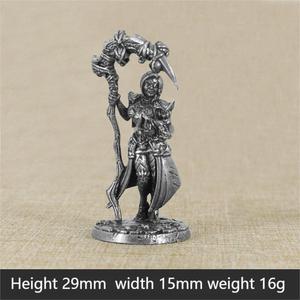Figura de Guerrero Vikingo de Cobre Puro Premium, Modelo OM03, Figura de Guerrero Medieval para Juegos de Mesa, Adorno Metálico para Escritorio - Product Image 3