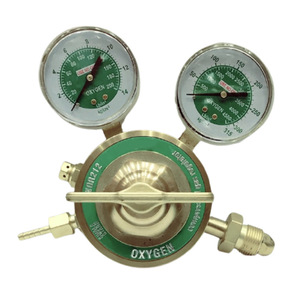 American-style oxygen gauge, acetylene gauge, OXYGEN REGULATOR, ACETYLENE REGULATOR <b>welding</b> and cutting <b>kit</b> - Product Image 1