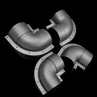 Placa Fría Conformal de Microcanalones Impresa en 3D de Metal para Refrigeración de Electrónica de Potencia, Láser y Aviónica