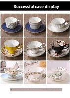 Tasse à café et soucoupe en porcelaine fine blanc pur, capacité 101-200 ml, pour expresso, style minimaliste moderne, créatif, pour le thé de l'après-midi, ensemble de tasses en céramique