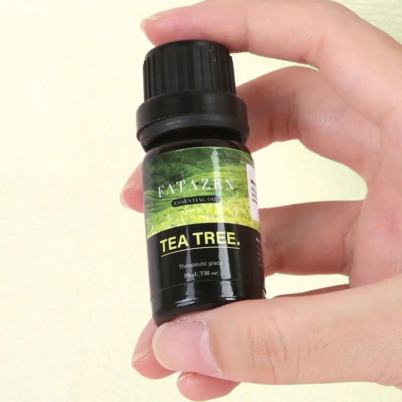 Privete Label estratto vegetale naturale olio da massaggio dell'albero del tè per il corpo olio essenziale di oli per aromaterapia biologici per la cura della pelle all'ingrosso