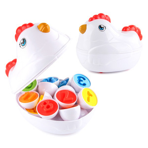 Juego de Huevos Sensoriales EPT para Reconocer Vegetales y Combinar Formas, Juguetes para Bebés de 0 a 12 Meses - Product Image 1