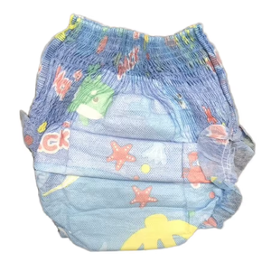 Pantalon de bain <span class=keywords><strong>jetable</strong></span> pour bébés, protège-fuites élastique et imperméable avec OEM ODM Japan SAP Pool Use Baby Diaper - Product Image 2