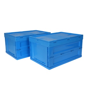 定制宠物板条箱Nowl可堆叠方形塑料手提袋/塑料储物容器/带多莉的塑料移动板条箱 - Product Image 5