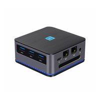 EGLOBAL Komputer Mini Baru dengan Generasi ke-12 N100/N95 Win 10 NUC DP 1.4 SSD Colokan AS
