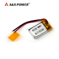 Baterai LiPo 3.7V 60mAh Berkinerja Tinggi untuk Perangkat Sensor IoT