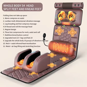 Bantal Pijat Multifungsi untuk Tubuh dan Kaki dengan Kompres Panas Omnidireksional dan Getaran dengan Bantal Pijat - Product Image 2