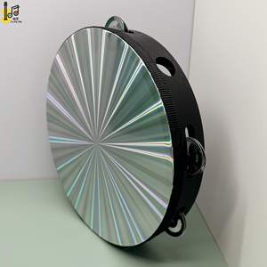 2024 vente chaude 10 pouces unique mariage Ktv fête faveur réfléchissant Laser radiant <span class=keywords><strong>tambourin</strong></span> simple rangée pour adultes Concert <span class=keywords><strong>tambourin</strong></span> - Product Image 1