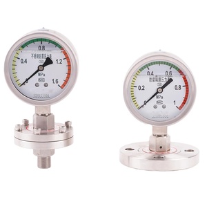 Manómetro de Diafragma con Brida Roscada Tipo DN25 DN50 de Acero Inoxidable con Absorción de Impactos 100-149 PSI - Product Image 2
