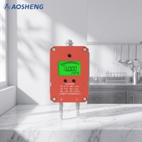 AOSHENG Nouveau Modèle Transmetteur Numérique DP 4-20mA AS-130 Vente en Gros Capteur de Pression d'Air pour Systèmes CVC/Canalisations Commande en Gros