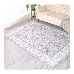 Tappeto magico della fabbrica del regno in poliestere per interni e per esterni moderno formato stampato floreale personalizzato antiscivolo tappeto persiano