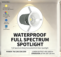 RS03010 LED CCT Downlight DALI Kısılabilir Gömme, Eğilebilir, Duvar Yıkayıcı, Yuvarlak Modern LED Akıllı Ofis, Oturma Odası İçin