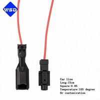 Conectores de Cableado Eléctrico Personalizados, Conector de Cableado Automotriz 1P/2P/3P/4P/6P/8P/12P/14P/16P con Cables