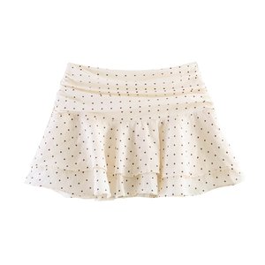 SHENZHU Nouvelle Collection <span class=keywords><strong>Été</strong></span> 2026 – <span class=keywords><strong>Mini</strong></span>-<span class=keywords><strong>jupe</strong></span> Plissée Superposée à Pois Taille Haute Douce et Élégante pour Femme 1165119 - Product Image 1