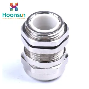 Hoonsun Direct Type Ip68 Roestvrijstalen Kabelklier Messing Waterdichte Metalen Draadklieren